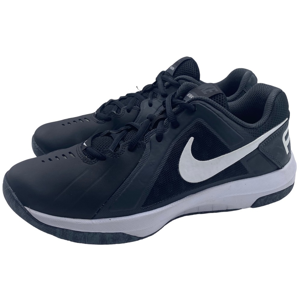 Nike Women's Sneakers Air Mavin Black White Low Top Lace Up Athletic Size 8